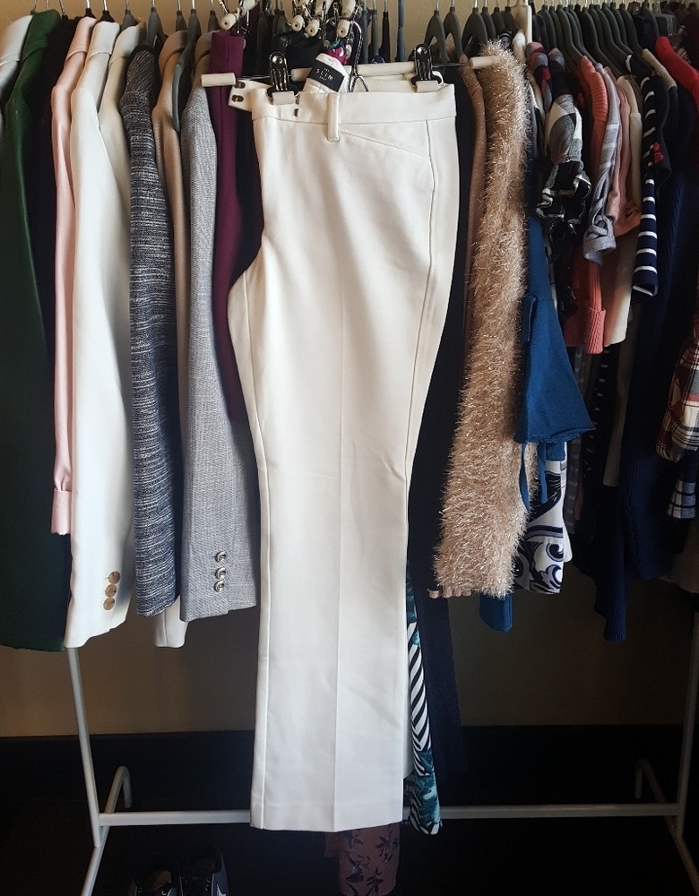 White House Black Marke Ponte Slim Boot Dress Pant